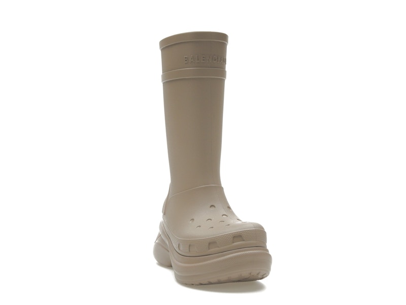 Balenciaga x Crocs Boot Beige Rubber
