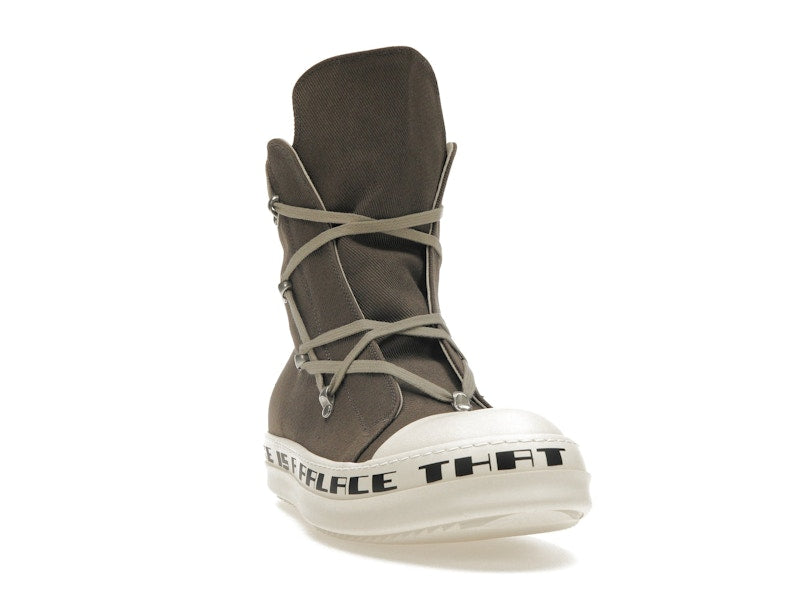 Rick Owens DRKSHDW Hexa High Dust Milk Black