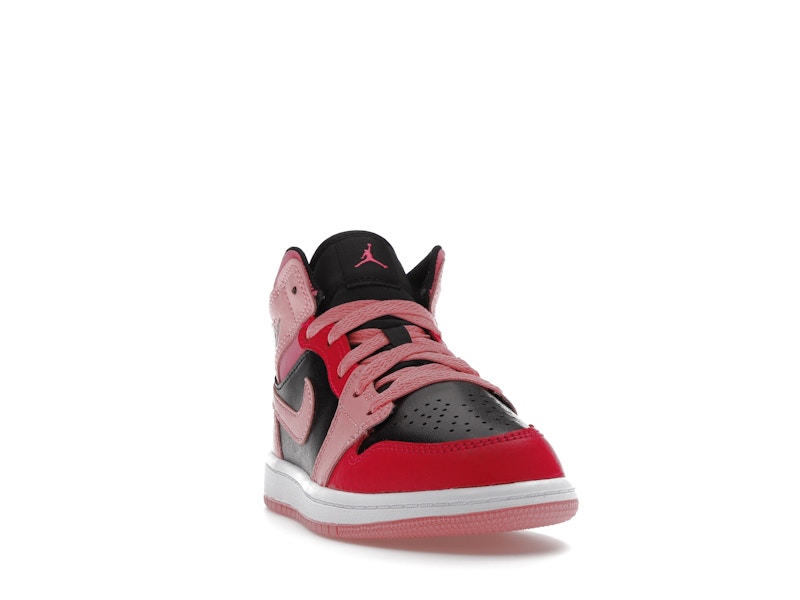 Jordan 1 Mid Coral Chalk (PS)