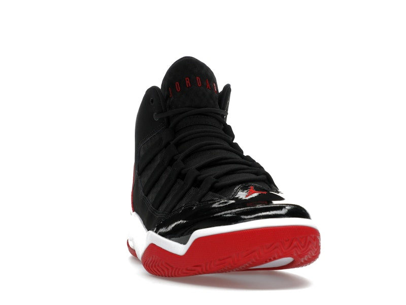 Jordan Max Aura Black Red Patent