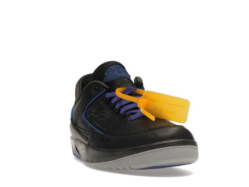 Jordan 2 Retro Low SP Off-White Black Blue