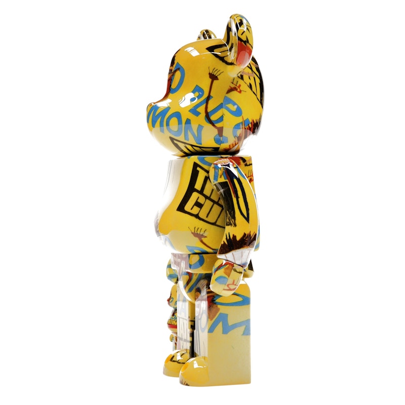 Bearbrick Andy Warhol x Jean-Michel Basquiat #3 100% & 400% Set