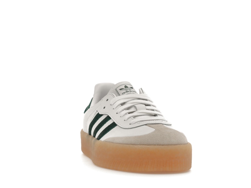 adidas Sambae White Collegiate Green Gum (Women's)