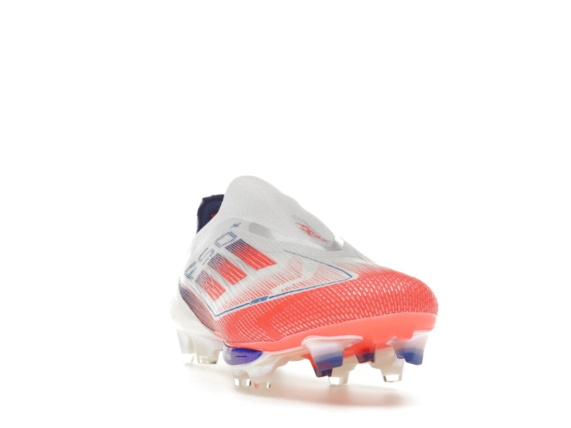 adidas F50+ Elite Laceless FG Cloud White Solar Red