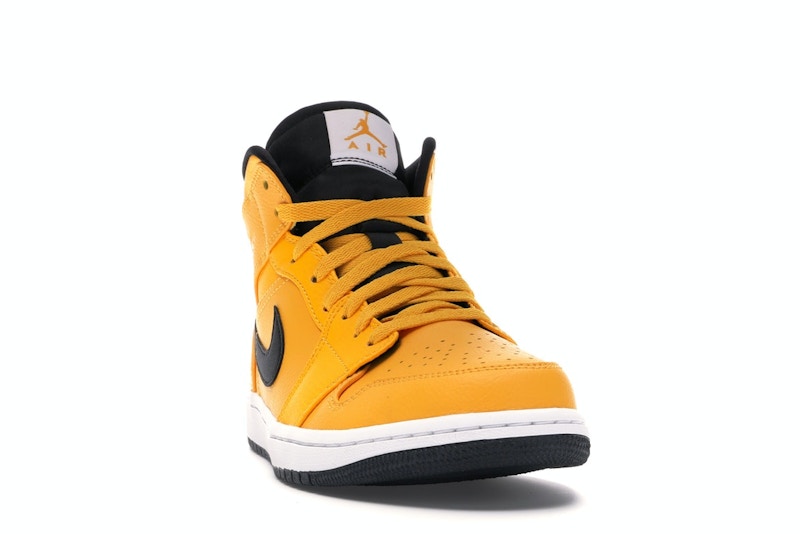 Jordan 1 Mid University Gold Black