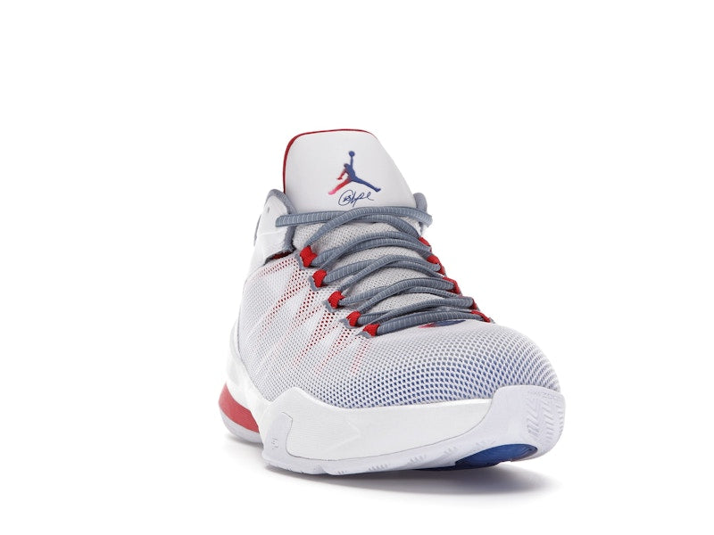 Jordan Cp3.Viii Ae White/Game Royal-Spirit Red-Cool Blue