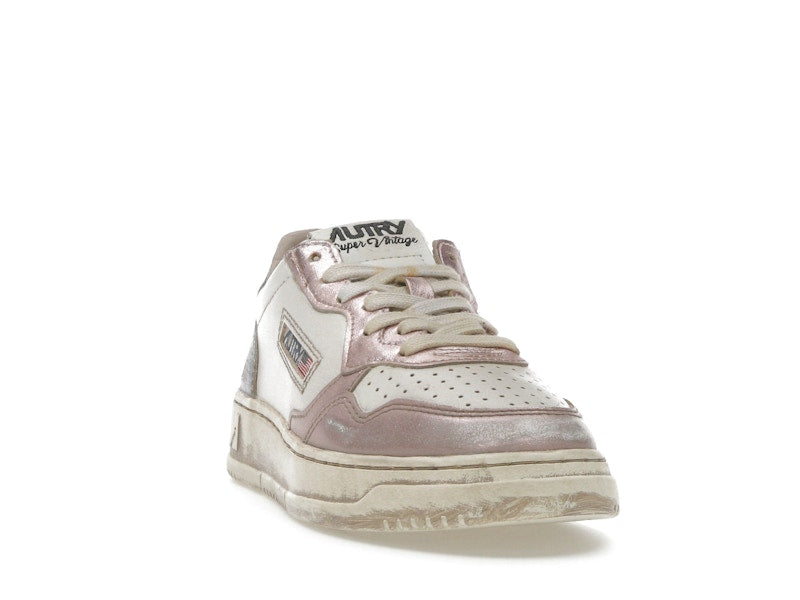 Autry Medalist Low Super Vintage White Rose Blackboard (Women's)