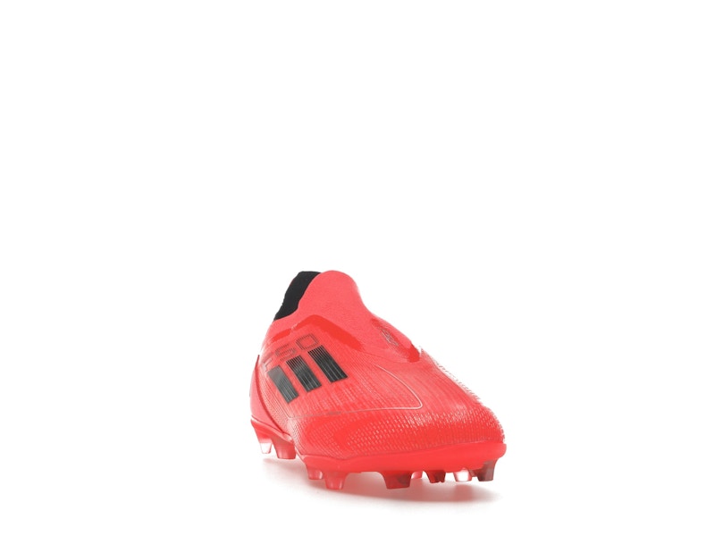 adidas F50 Pro Laceless FG Turbo Aurora Black Platinum Metallic (GS)