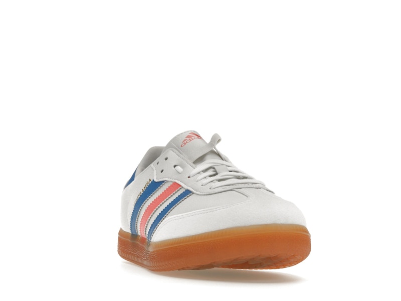 adidas Velosamba Vegan Cloud White Turbo Blue Rush