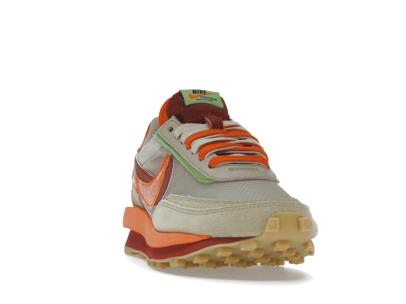 Nike LD Waffle sacai CLOT Kiss of Death Net Orange Blaze