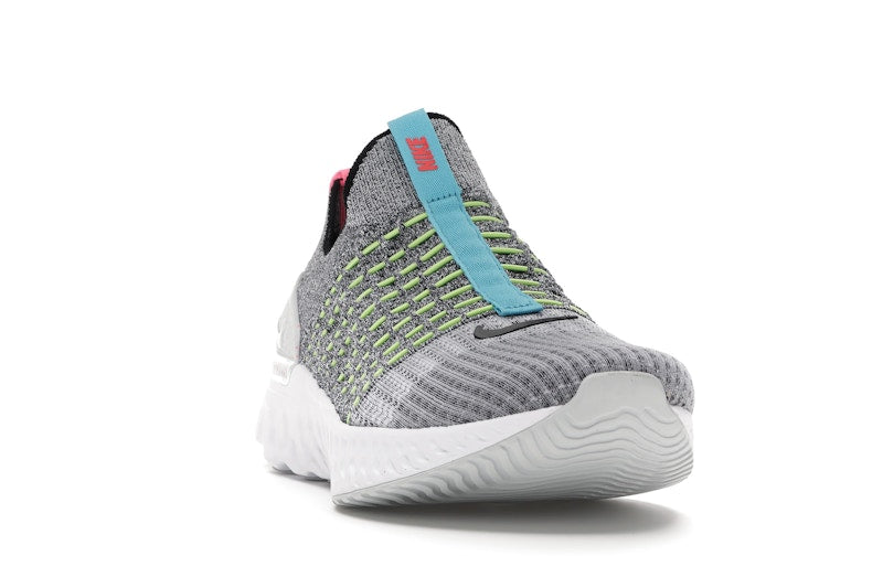 Nike React Phantom Run Flyknit 2 Flash Crimson Baltic Blue