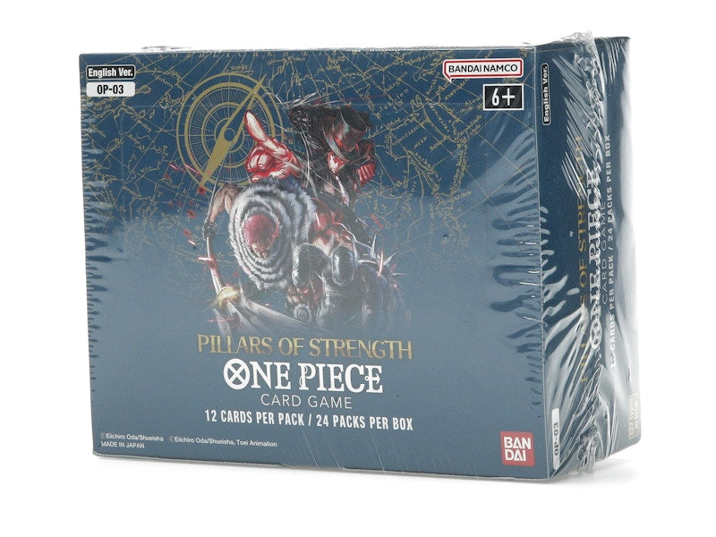 Bandai One Piece Card Game Pillars of Strength Booster Box (OP-03) (English)
