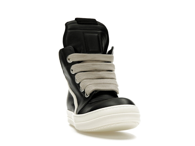 Rick Owens GeoBasket Oversized Eylet Black Milk