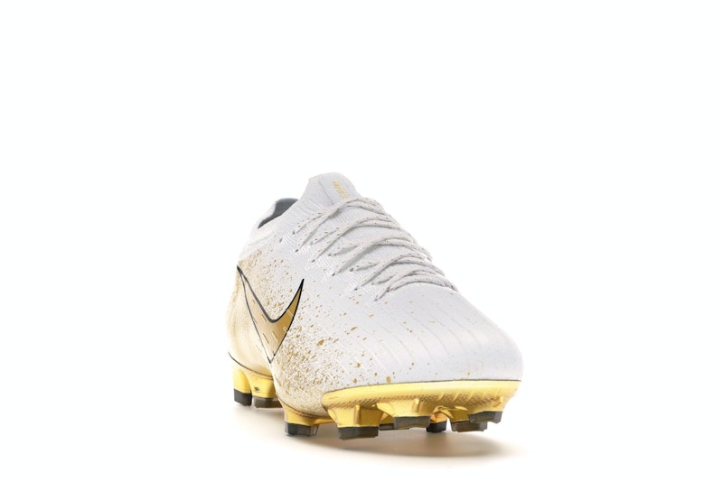 Nike Vapor 12 Elite SE FG White Metallic Gold