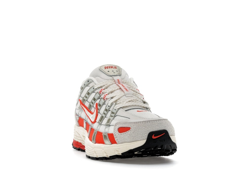 Nike P-6000 Sail Pale Ivory Light Bone Picante Red (Women's)