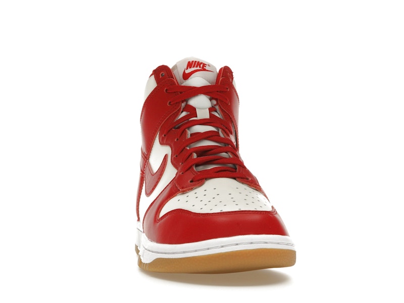Nike Dunk High Sail Gym Red Gum (Women's)