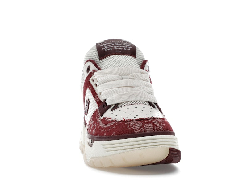 AMIRI MA-1 Bandana Denim Burgundy