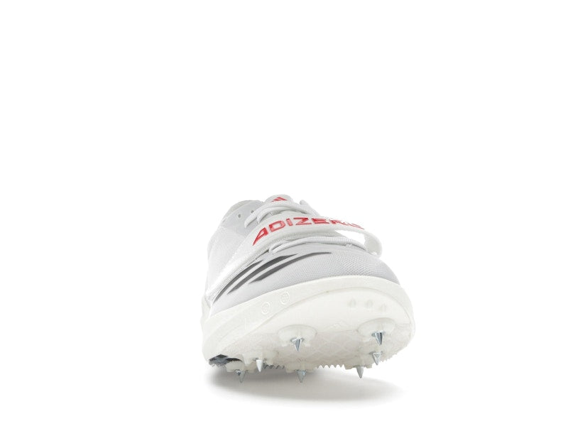adidas Adizero TJ/PV Track and Field Cloud White Core Black Lucid Red