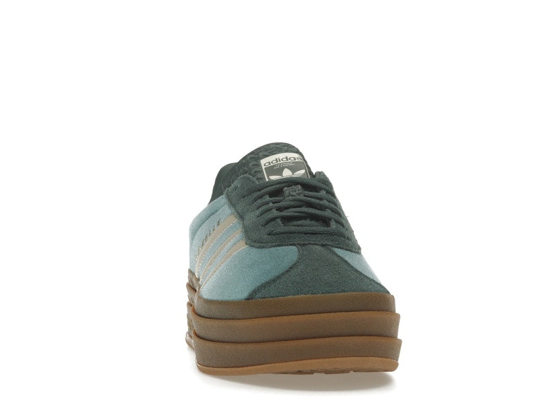 adidas Gazelle Bold Mineral Green Velvet (Women's)