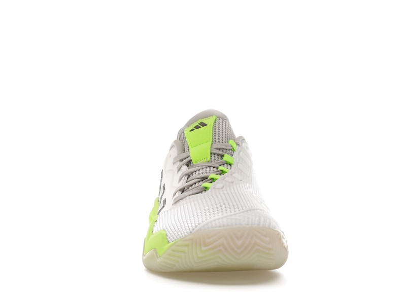 adidas Barricade 13 Clay Cloud White Iron Metallic Lucid Lemon (Women's)