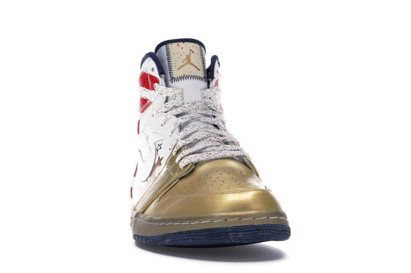Jordan 1 Retro Dave White Wings For the Future Gold