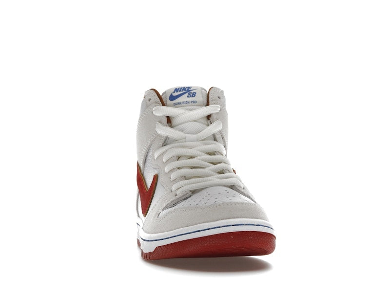 Nike SB Dunk High Sail Bright Crimson
