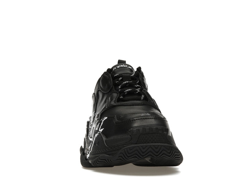 Balenciaga Triple S DIY Metal Artwork Black