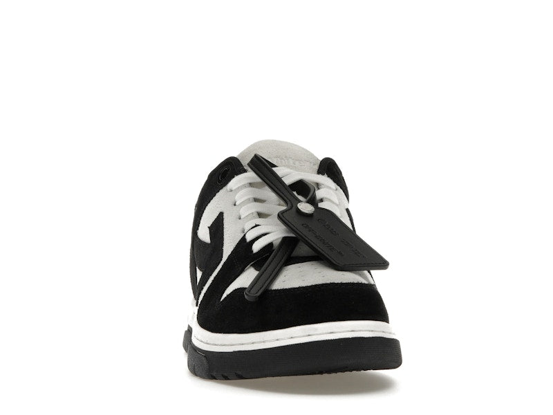 OFF-WHITE Out Of Office OOO Low Tops White Black Suede