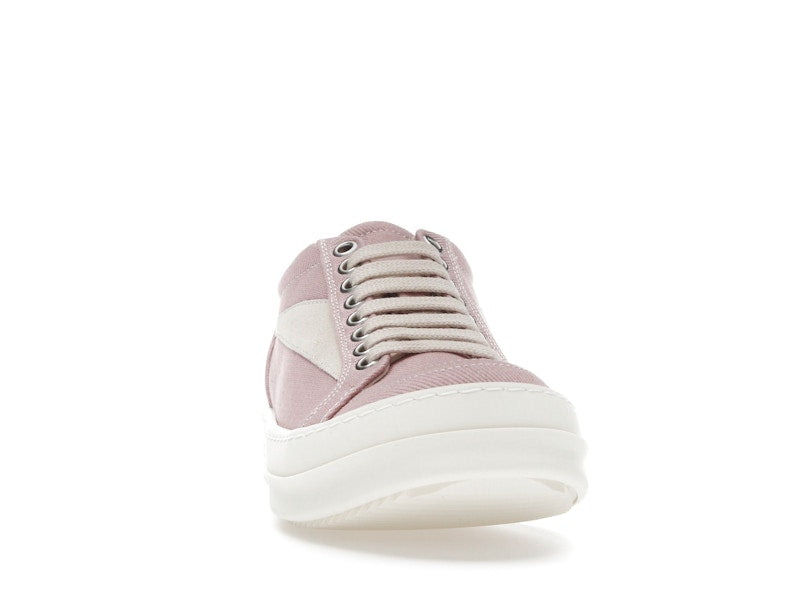 Rick Owens DRKSHDW EDFU Vintage Sneakers Faded Pnk Pearl Milk