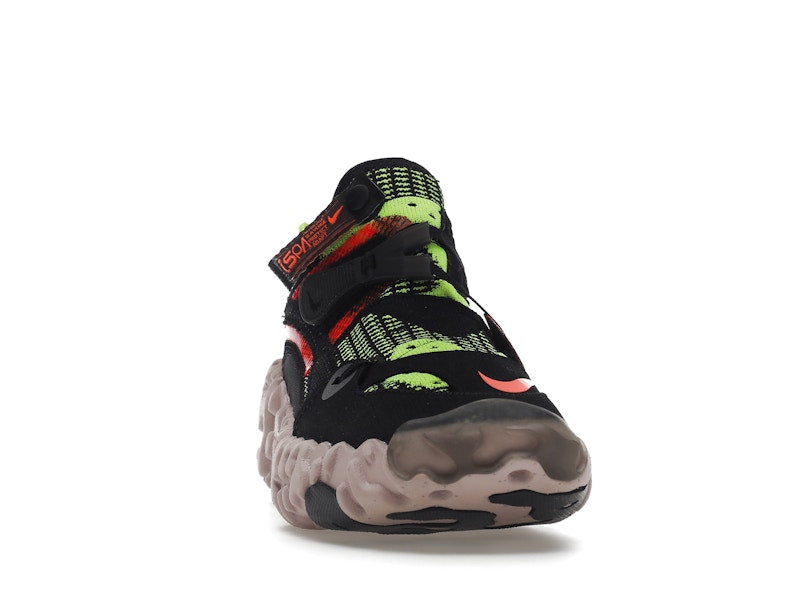 Nike ISPA Overreact Black Red Volt