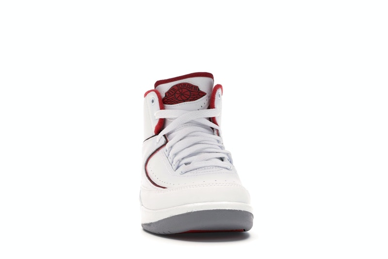 Jordan 2 Retro White Red (2014) (GS)