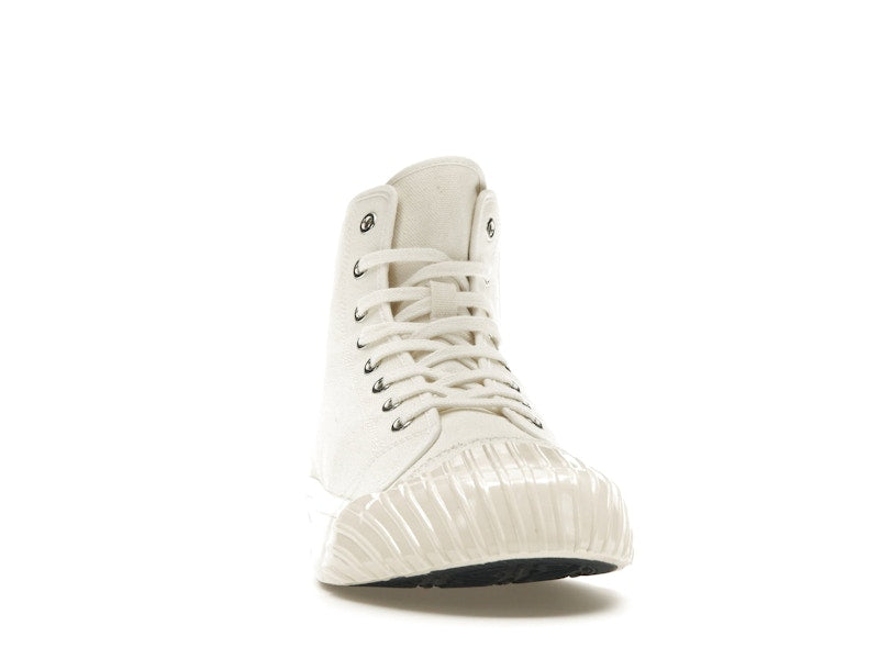 Kenzo School High Top Trainers Tiger Sole Off White
