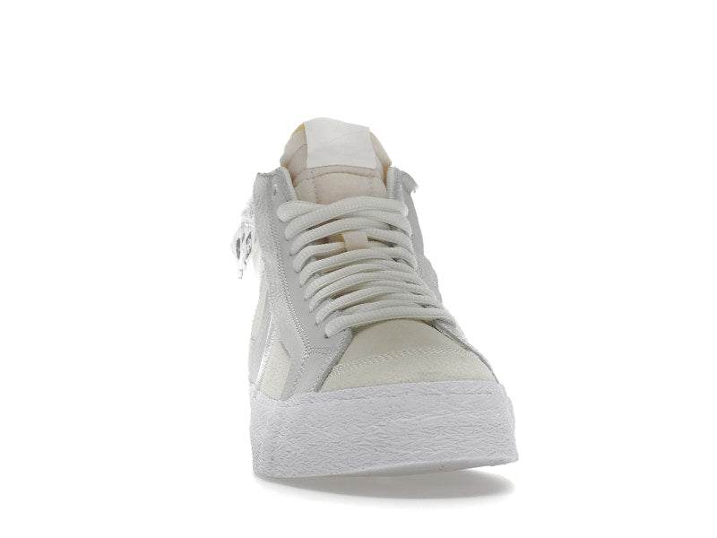 Nike SB Blazer Mid Warning Label Summit White