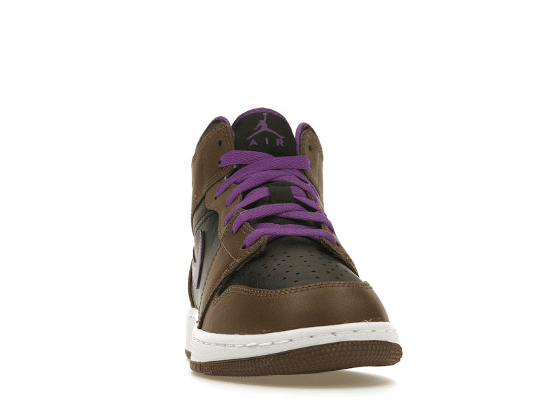 Jordan 1 Mid Purple Mocha (GS)