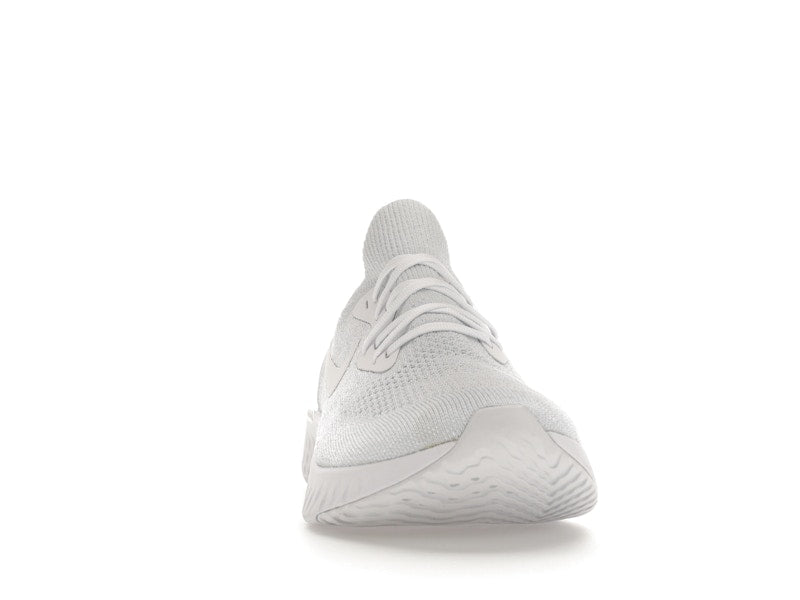 Nike Epic React Flyknit True White