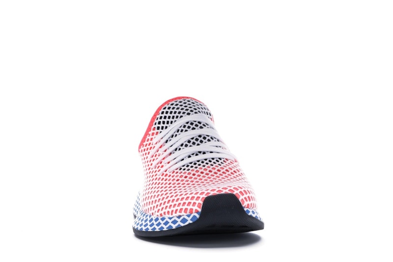 adidas Deerupt Solar Red Bluebird