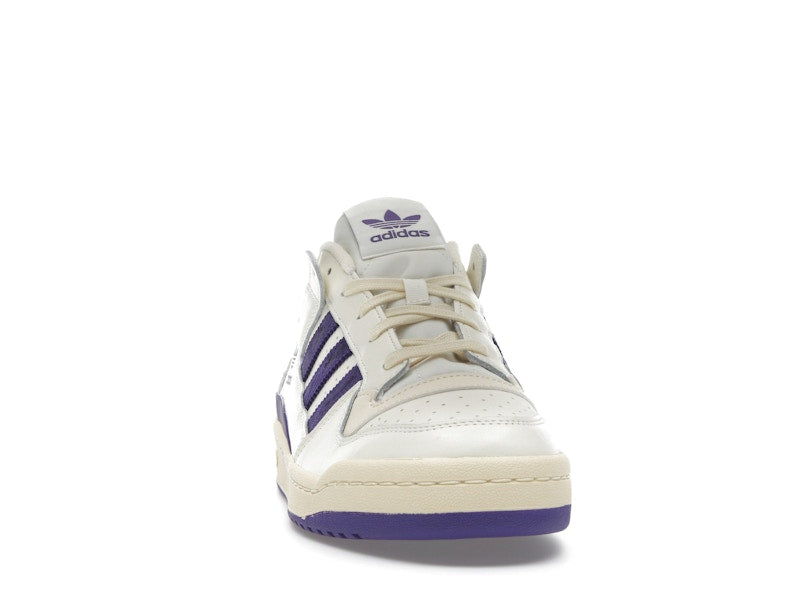 adidas Forum Low CL Cream White Collegiate Purple Warm Vanilla