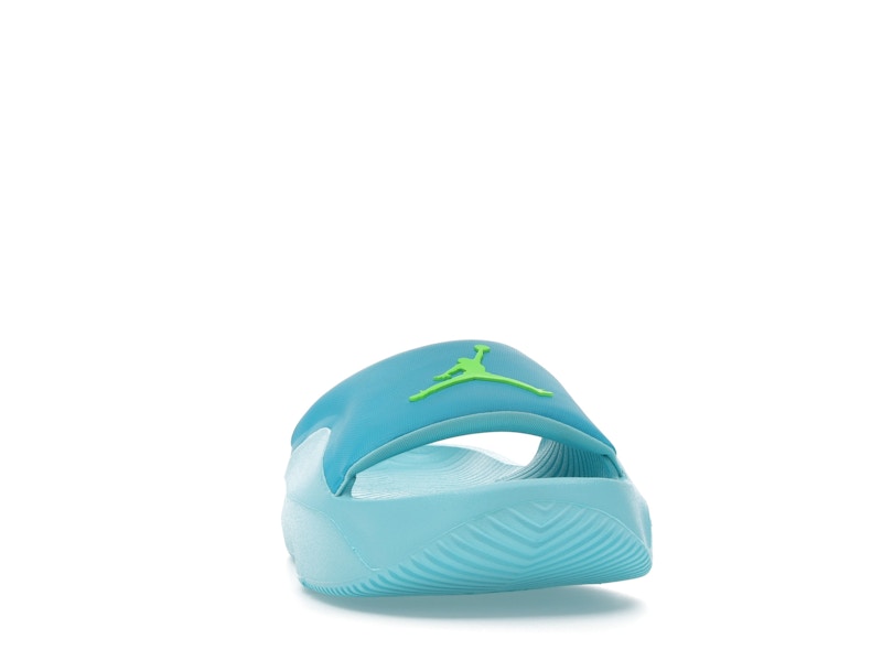 Jordan Franchise Slide Chlorine Blue Copa Electric Green