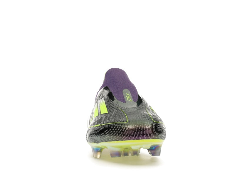adidas Laceless F50 Elite Fast Reborn FG Purple Lucid Lemon