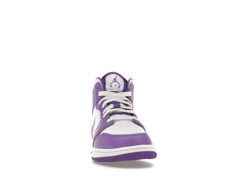 Jordan 1 Mid Purple Venom (GS)