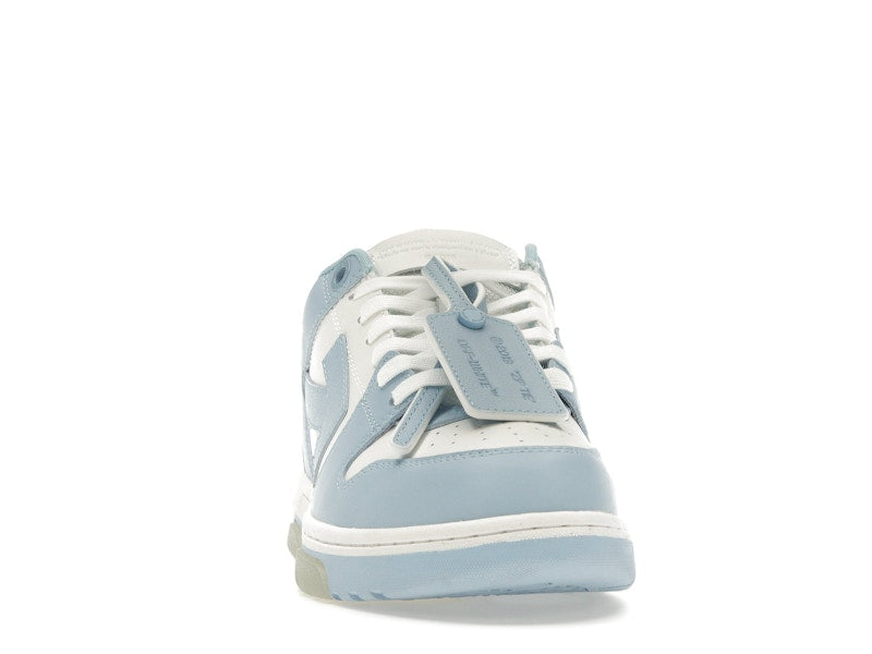 OFF-WHITE OOO Low Out Of Office Calf Leather White Light Blue