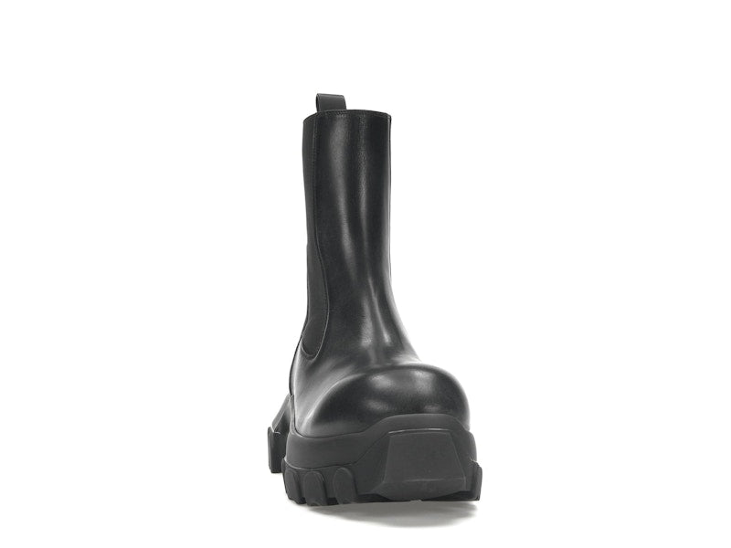 Rick Owens Lido Beatle Bozo Tractor Boots Black