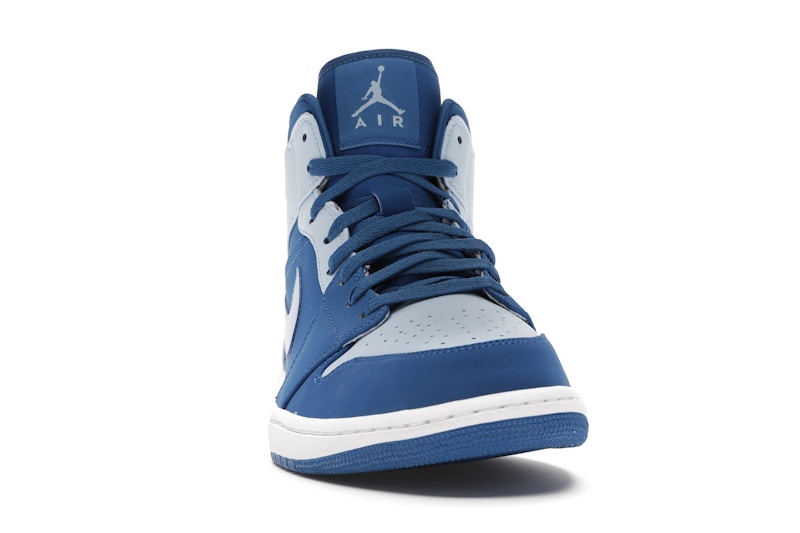 Jordan 1 Retro Mid Team Royal Ice Blue