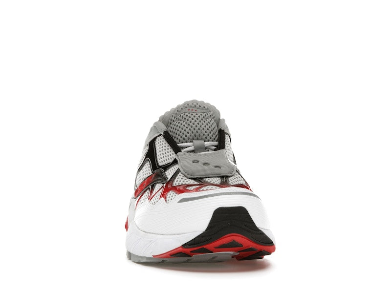 Saucony Grid Web White Grey Red