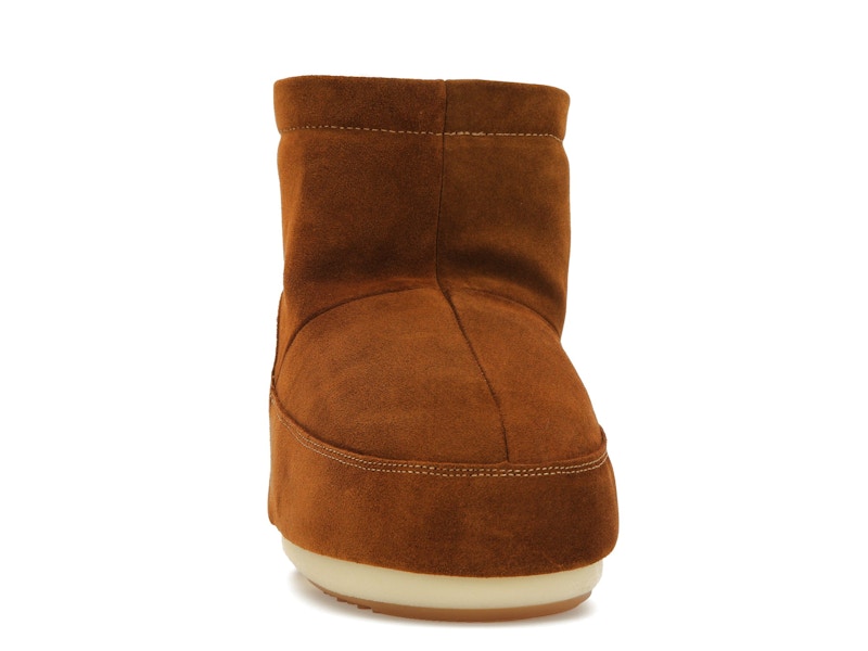 Moon Boot No Lace Suede Boot Tan