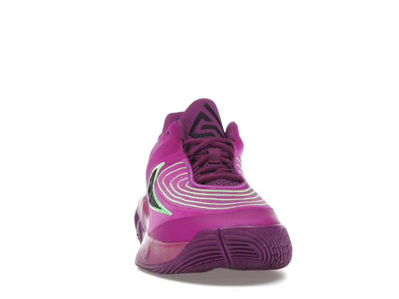 Nike Giannis Immortality 4 Hyper Violet Green Strike Bold Berry Black