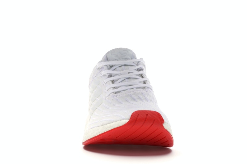 adidas NMD R2 White Core Red Two Toned