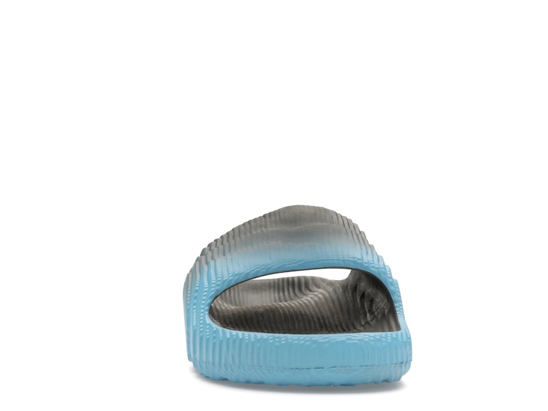 adidas Adilette 22 Slides Grey Semi Blue Burst Mel Core Black