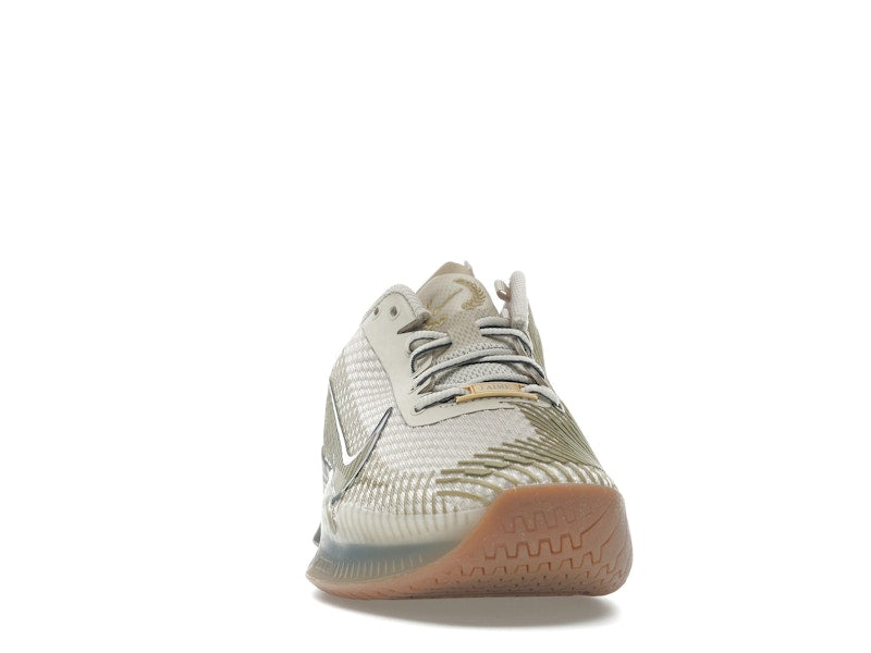 Nike Court Vapor 11 HC Premium Sanddrift Thunder Blue Gum Medium Brown Metallic Gold