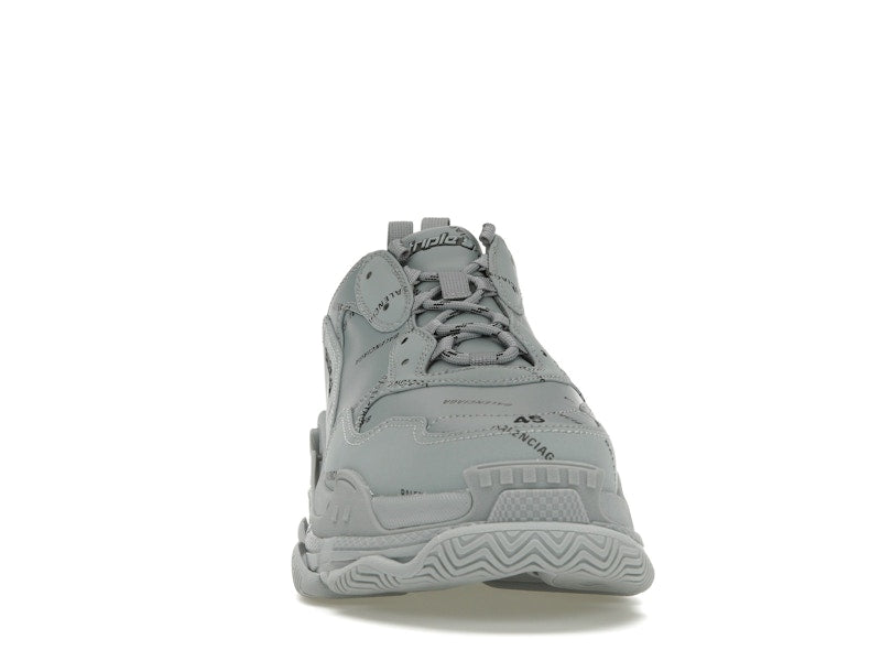 Balenciaga Triple S AllOver Logo Grey Black